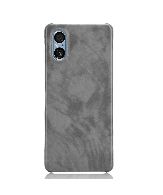 Coque Sony Xperia 5 V effet cuir premium