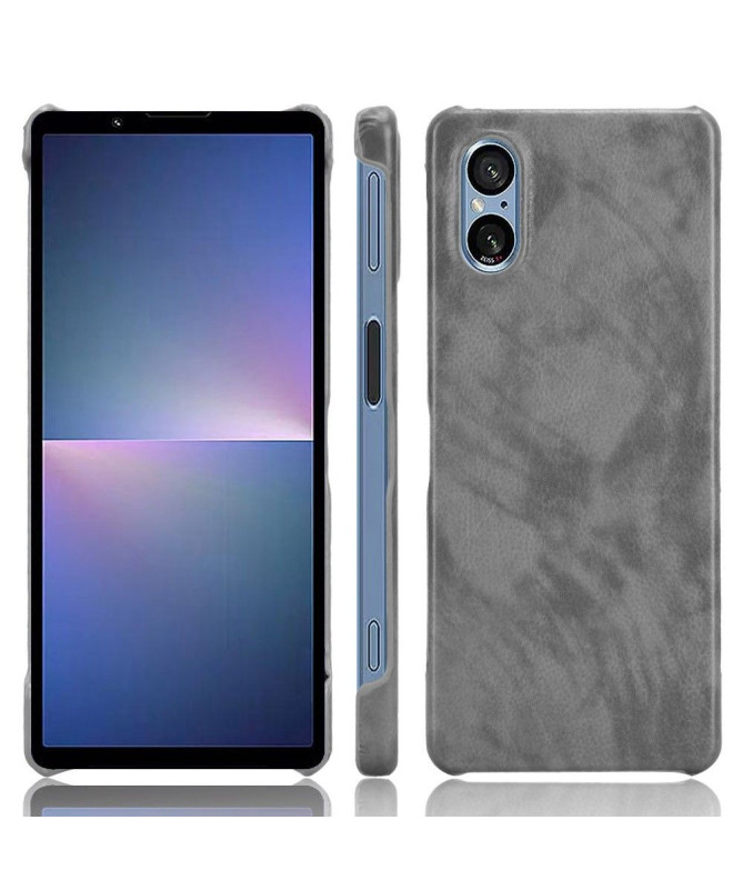 Coque Sony Xperia 5 V effet cuir premium