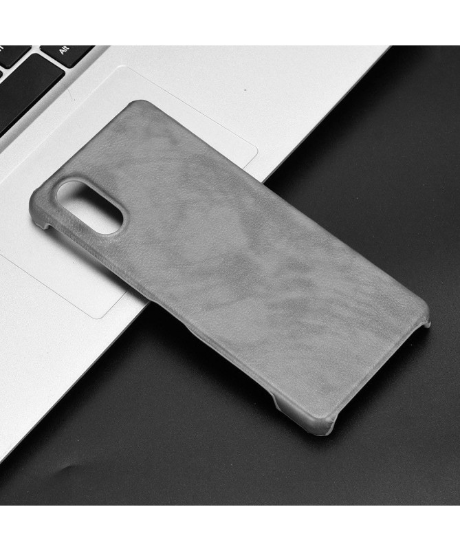 Coque Sony Xperia 5 V effet cuir premium