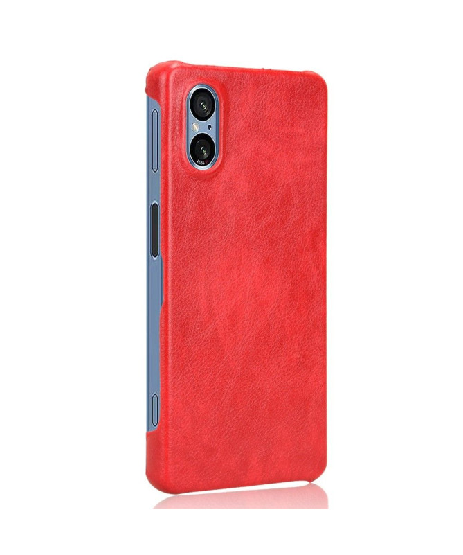 Coque Sony Xperia 5 V effet cuir premium