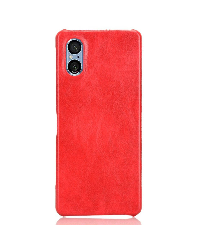 Coque Sony Xperia 5 V effet cuir premium