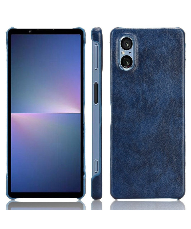 Coque Sony Xperia 5 V effet cuir premium