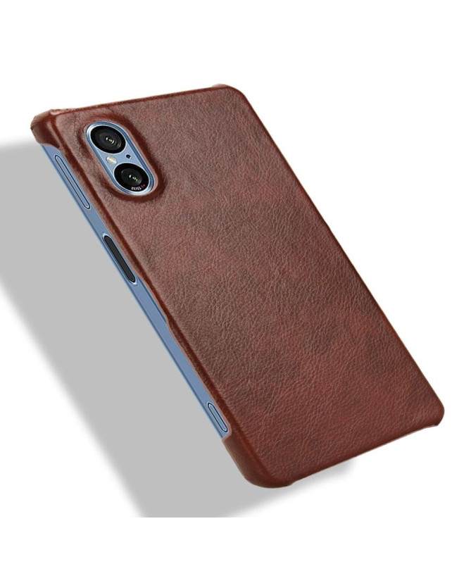 Coque Sony Xperia 5 V effet cuir premium