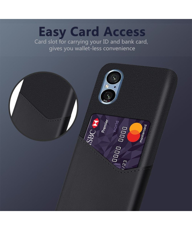 Coque Sony Xperia 5 V Olympus Effet Cuir