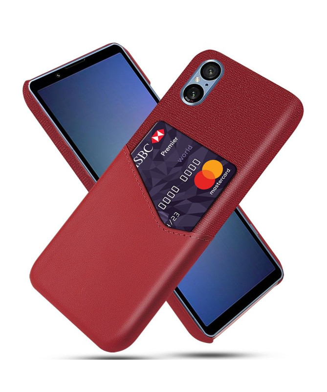 Coque Sony Xperia 5 V Olympus Effet Cuir