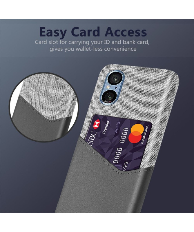 Coque Sony Xperia 5 V Olympus Effet Cuir