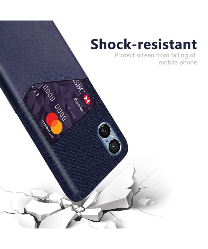 Coque Sony Xperia 5 V Olympus Effet Cuir