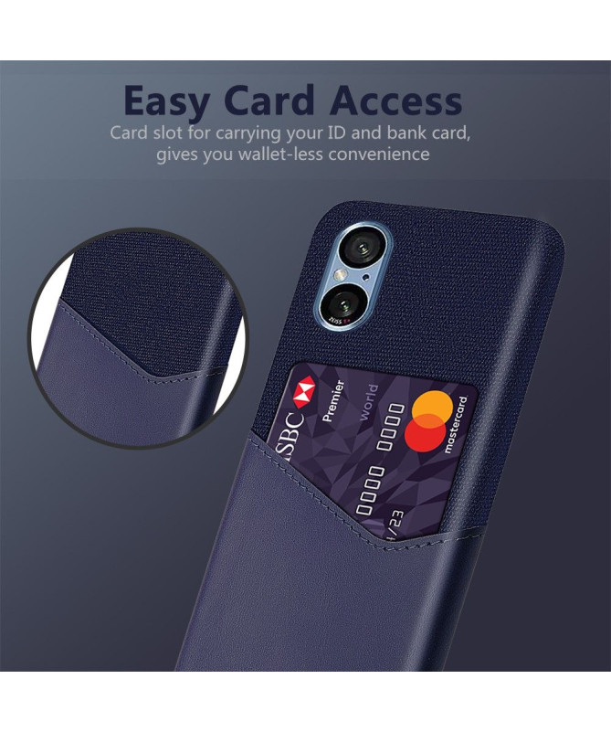 Coque Sony Xperia 5 V Olympus Effet Cuir