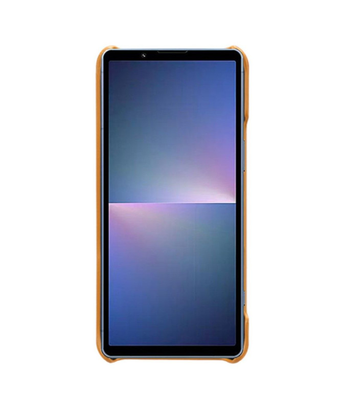 Coque Sony Xperia 5 V Simili Cuir Basique
