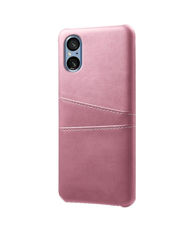 Coque Sony Xperia 5 V Simili Cuir Basique