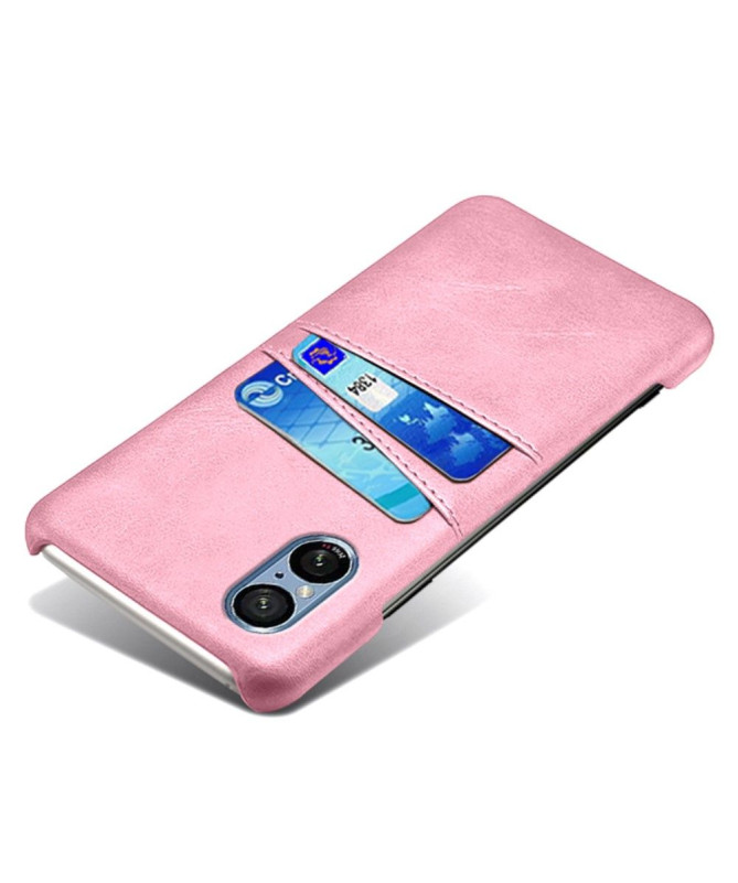 Coque Sony Xperia 5 V Simili Cuir Basique