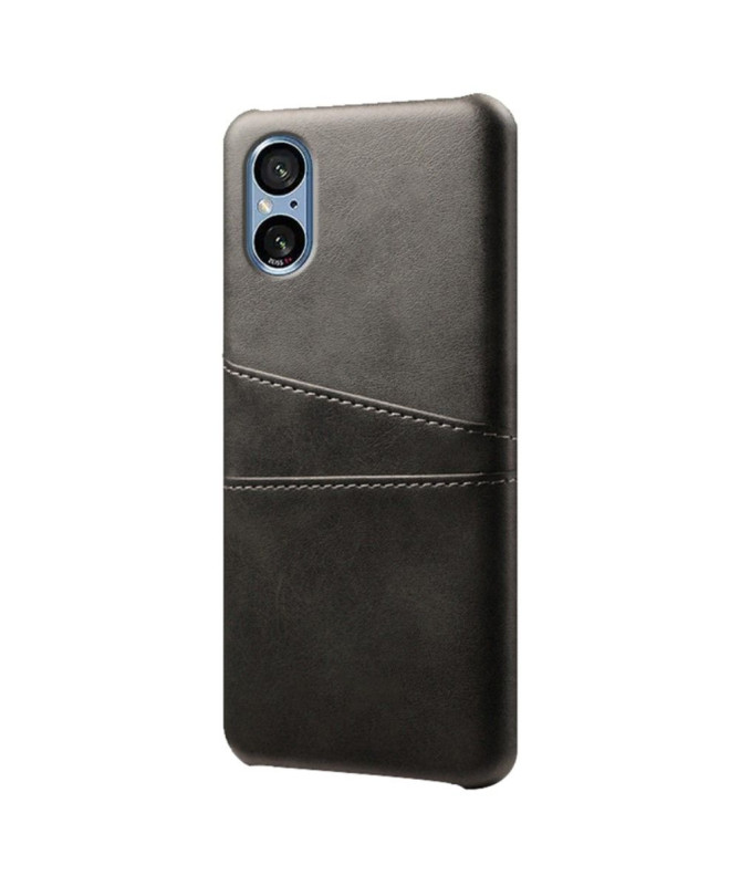Coque Sony Xperia 5 V Simili Cuir Basique