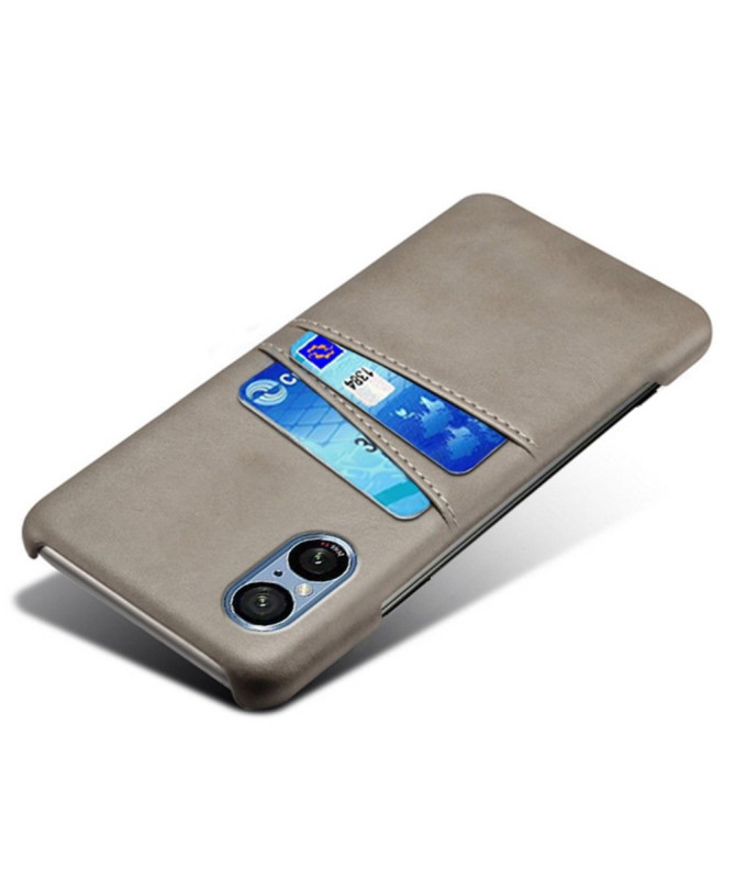 Coque Sony Xperia 5 V Simili Cuir Basique