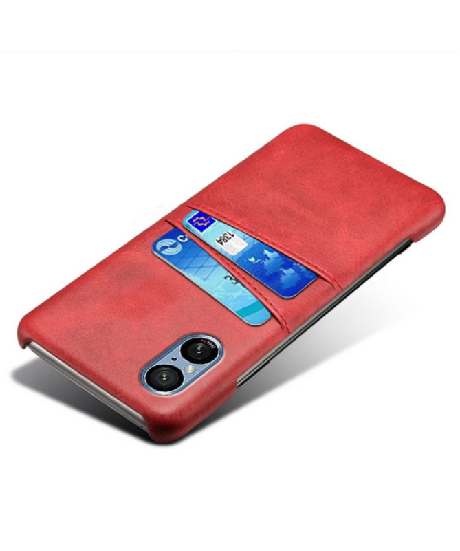 Coque Sony Xperia 5 V Simili Cuir Basique
