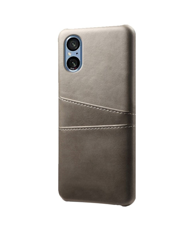 Coque Sony Xperia 5 V Simili Cuir Basique