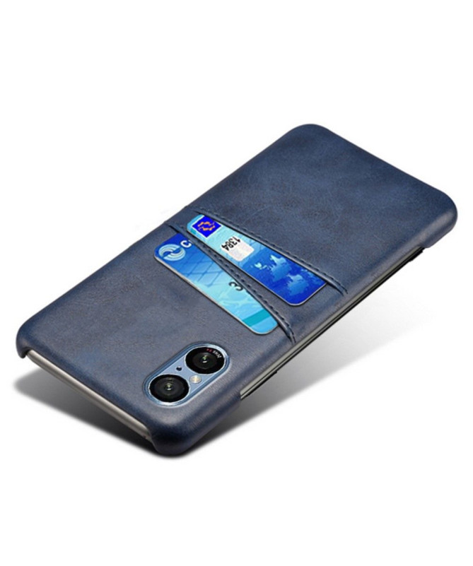 Coque Sony Xperia 5 V Simili Cuir Basique