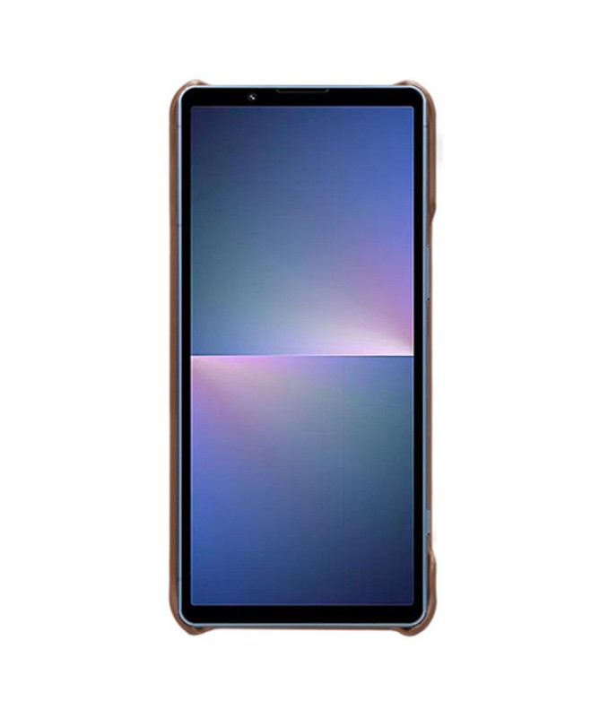 Coque Sony Xperia 5 V Simili Cuir Basique