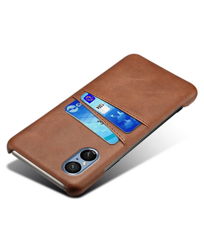 Coque Sony Xperia 5 V Simili Cuir Basique