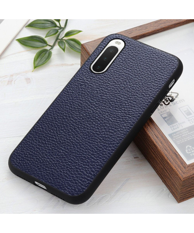 Coque Sony Xperia 10 V Cuir Grainé