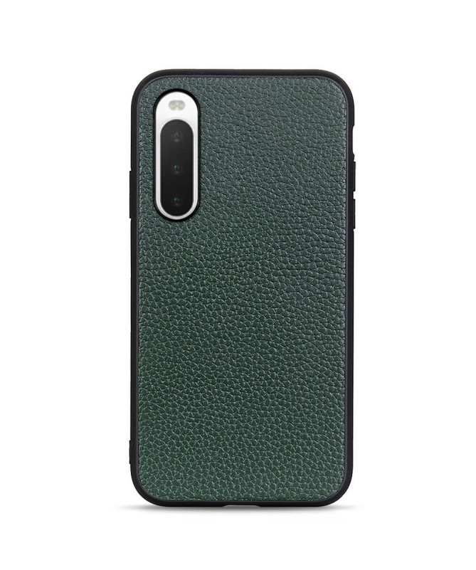 Coque Sony Xperia 10 V Cuir Grainé