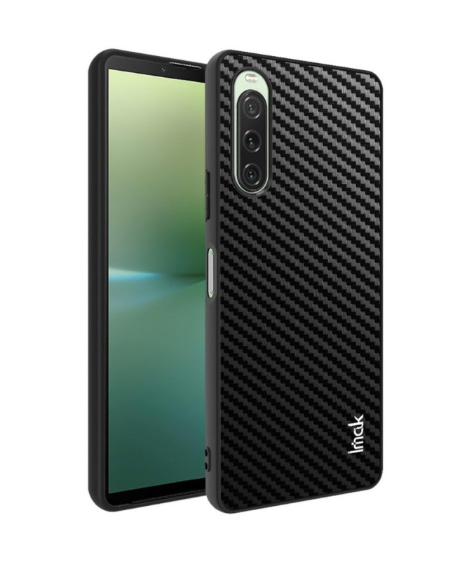 Coque Sony Xperia 10 V IMAK fibre de carbone