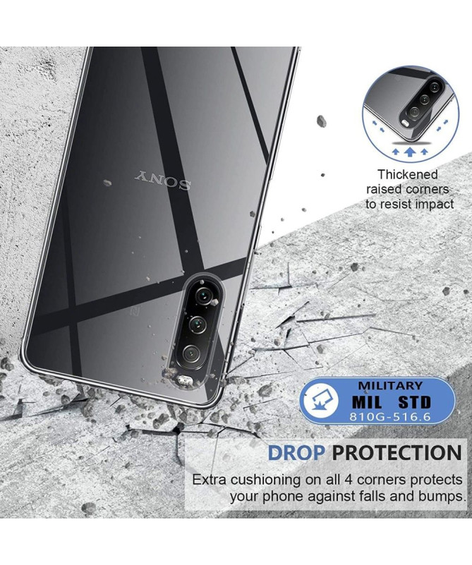 Coque Sony Xperia 10 V Prem's Transparente - photo 3