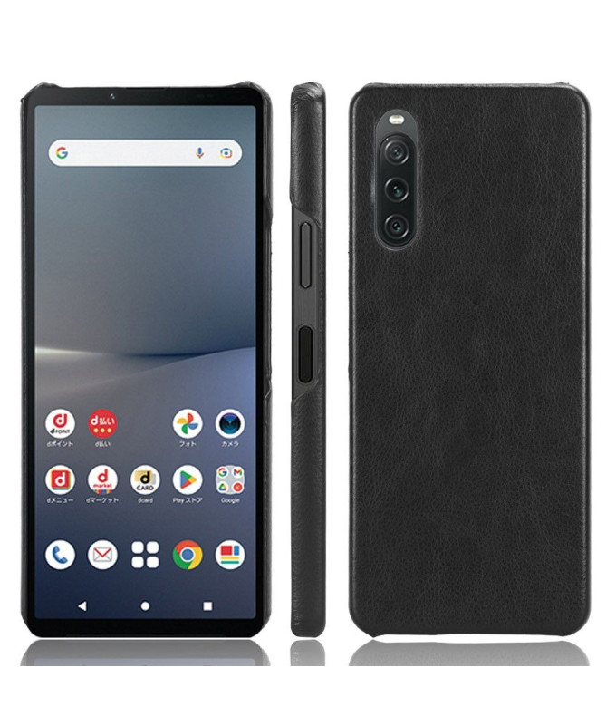 Coque Sony Xperia 10 V effet cuir premium