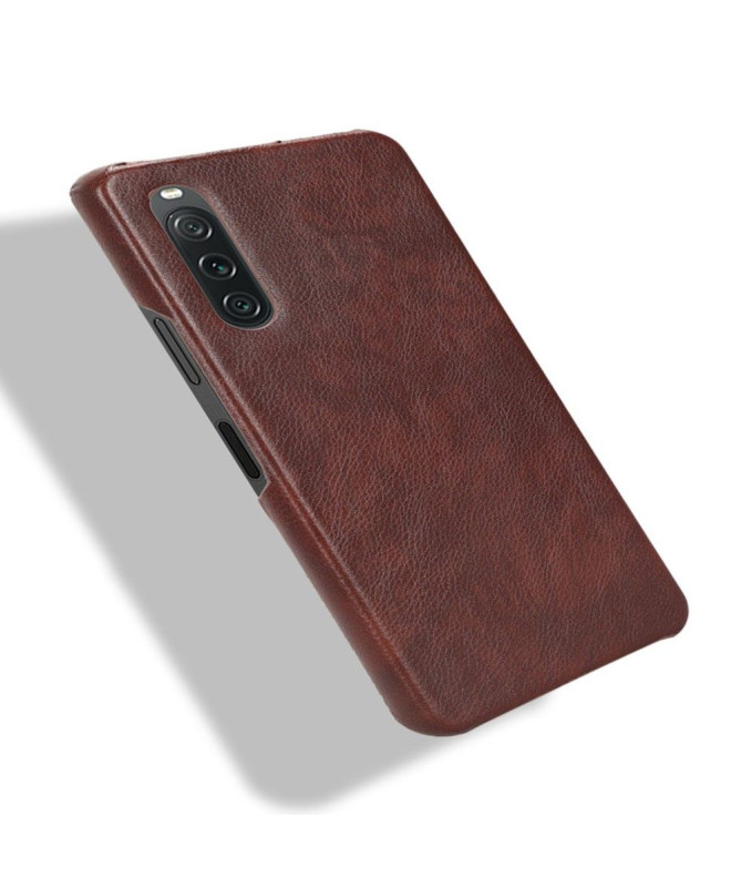 Coque Sony Xperia 10 V effet cuir premium