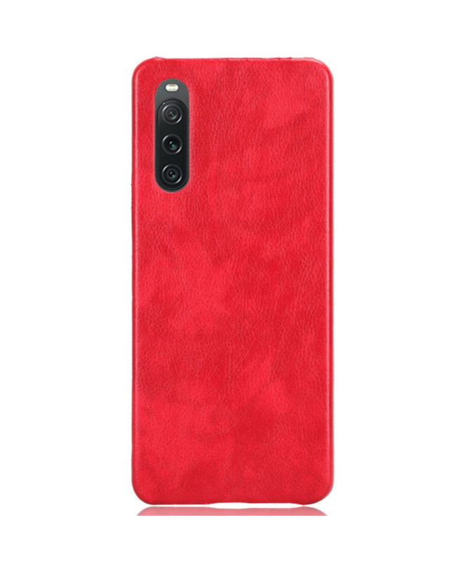 Coque Sony Xperia 10 V effet cuir premium