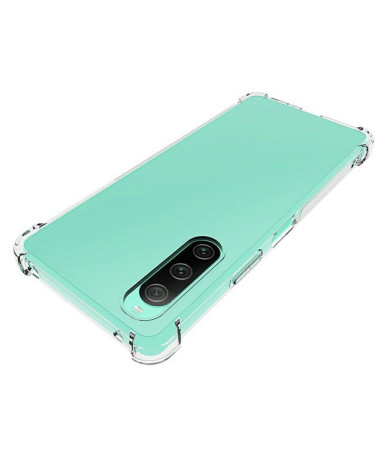 Coque Sony Xperia 10 V transparente angles renforcés