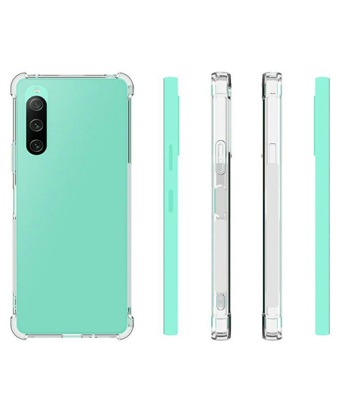 Coque Sony Xperia 10 V transparente angles renforcés