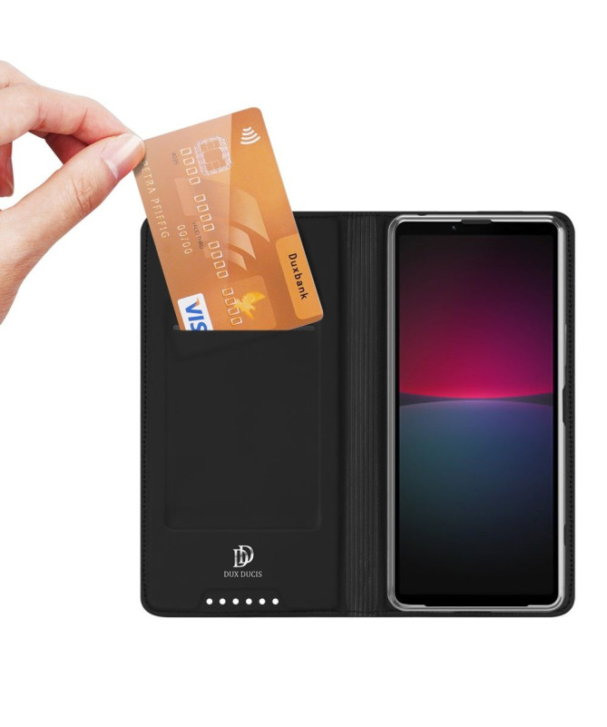 Étui Sony Xperia 10 V Business Effet Satiné