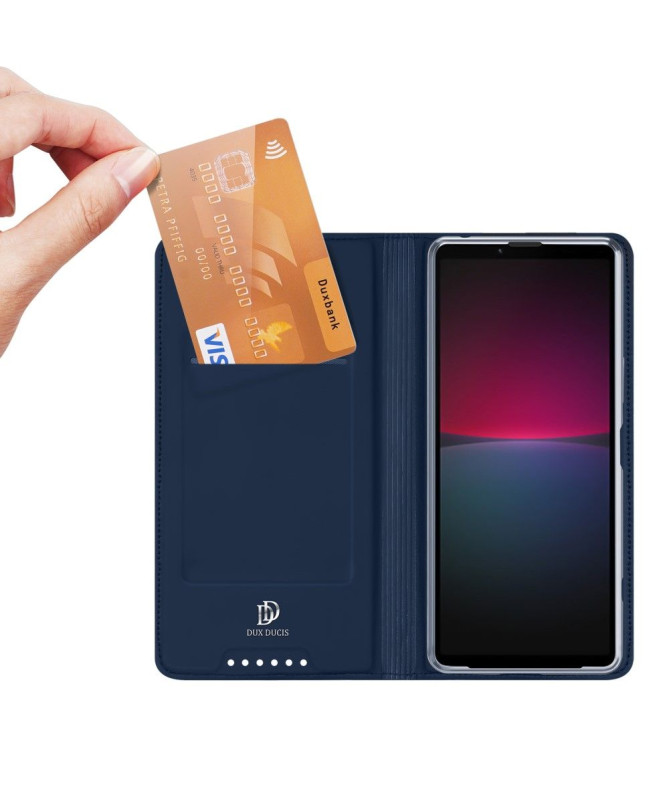 Étui Sony Xperia 10 V Business Effet Satiné