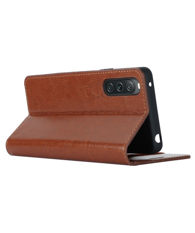 Housse Sony Xperia 10 V Cuir Porte Cartes Fonction Support - photo 12