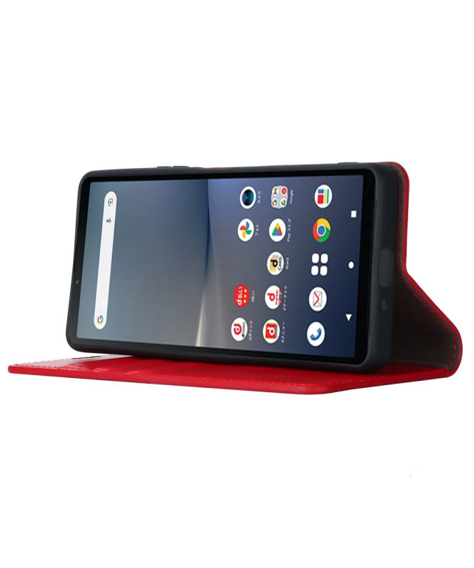 Housse Sony Xperia 10 V Cuir Porte Cartes Fonction Support - photo 16