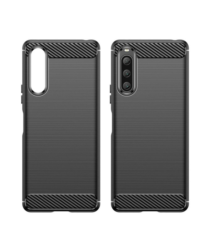 Coque Sony Xperia 10 V effet brossé silicone
