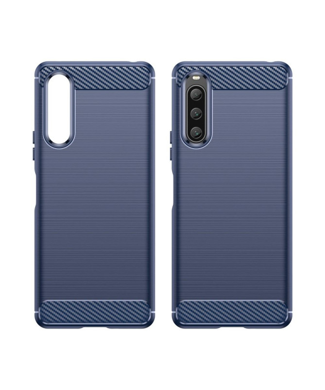 Coque Sony Xperia 10 V effet brossé silicone