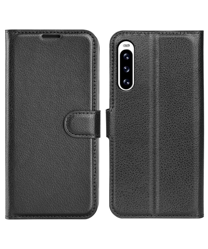 Housse Sony Xperia 10 V portefeuille style cuir