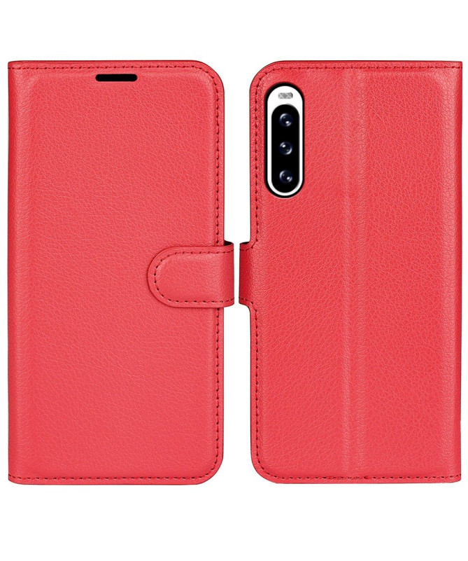 Housse Sony Xperia 10 V portefeuille style cuir