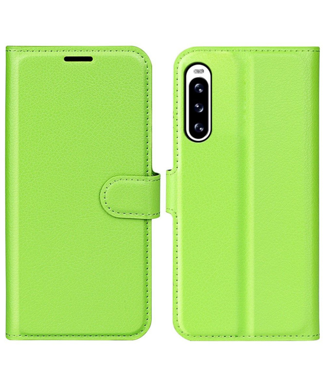 Housse Sony Xperia 10 V portefeuille style cuir