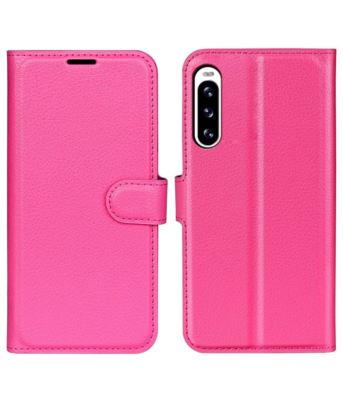 Housse Sony Xperia 10 V portefeuille style cuir