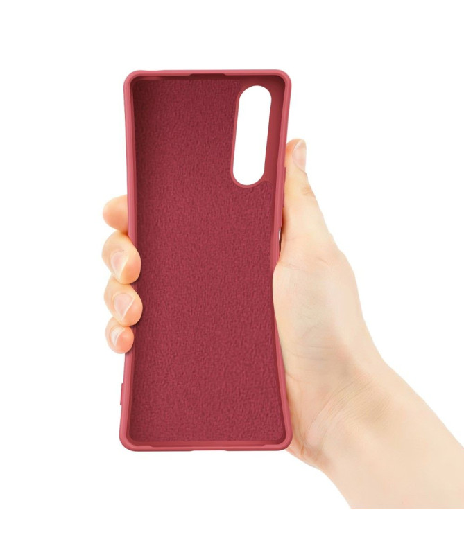 Coque Sony Xperia 10 V Silicone Liquide Ring