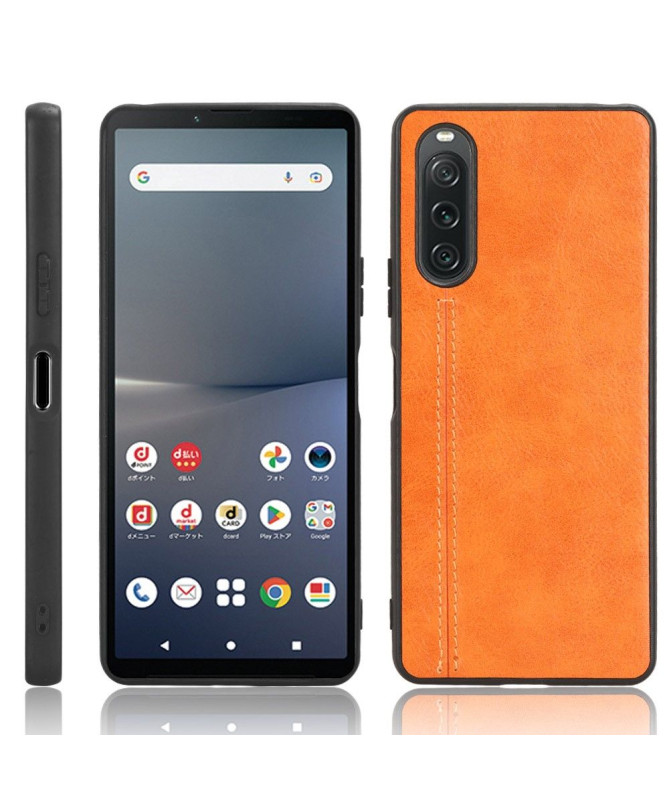 Coque Sony Xperia 10 V Effet Cuir