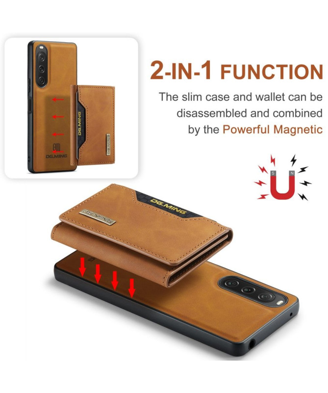 Coque Sony Xperia 10 V Porte-cartes Détachable M2 Series