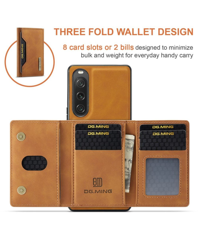 Coque Sony Xperia 10 V Porte-cartes Détachable M2 Series