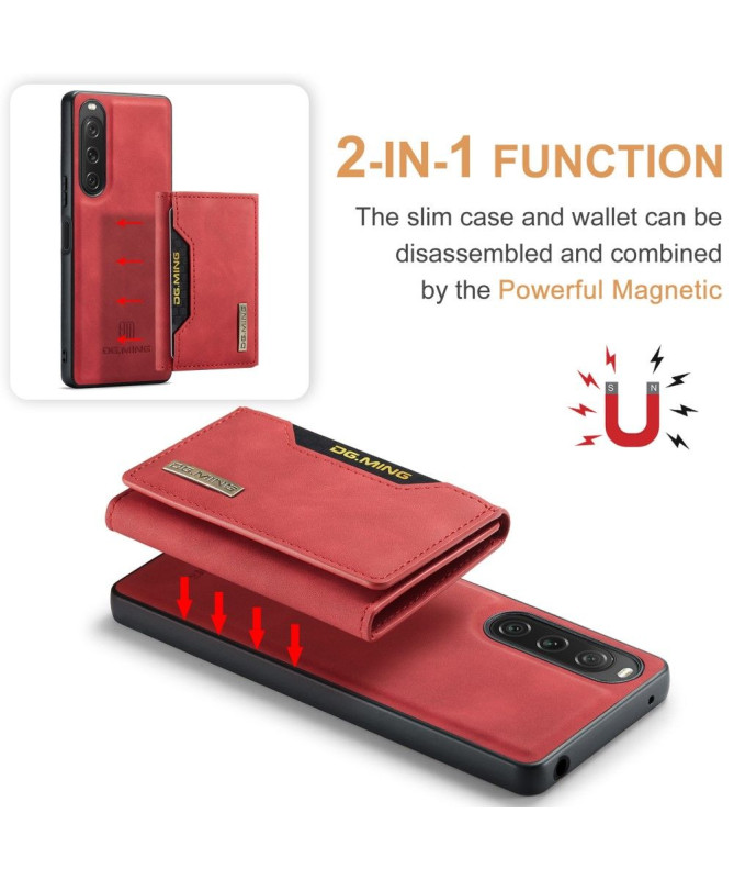 Coque Sony Xperia 10 V Porte-cartes Détachable M2 Series