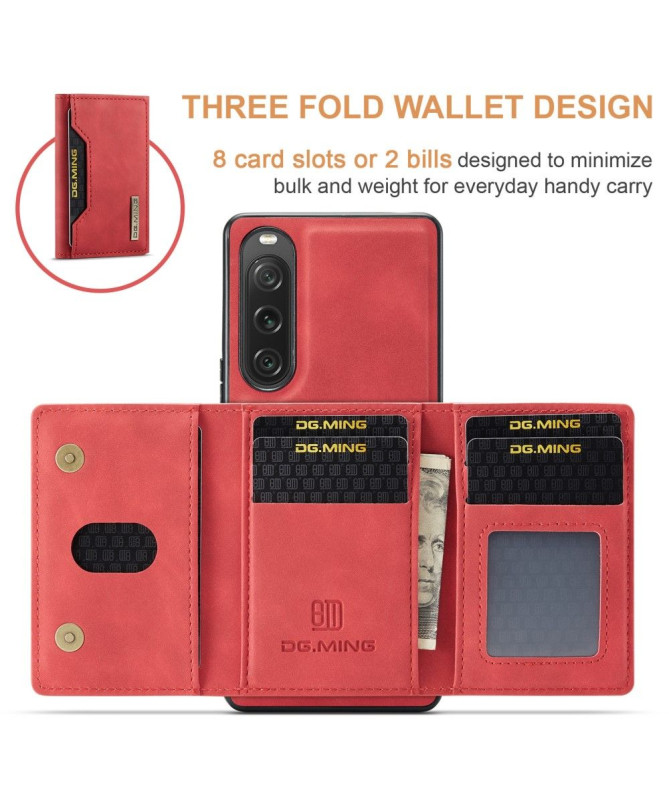 Coque Sony Xperia 10 V Porte-cartes Détachable M2 Series