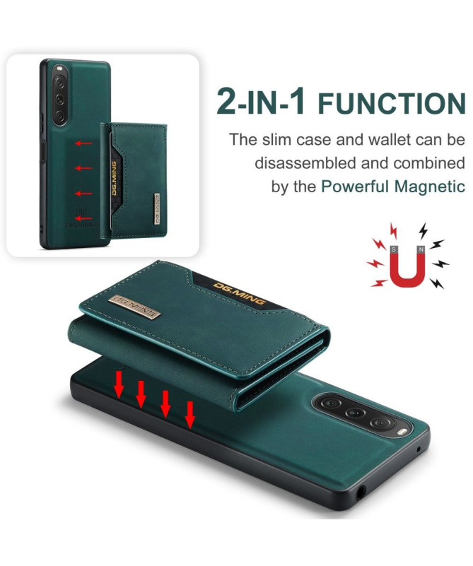 Coque Sony Xperia 10 V Porte-cartes Détachable M2 Series