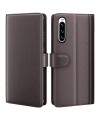 Étui Sony Xperia 10 V portefeuille en cuir premium