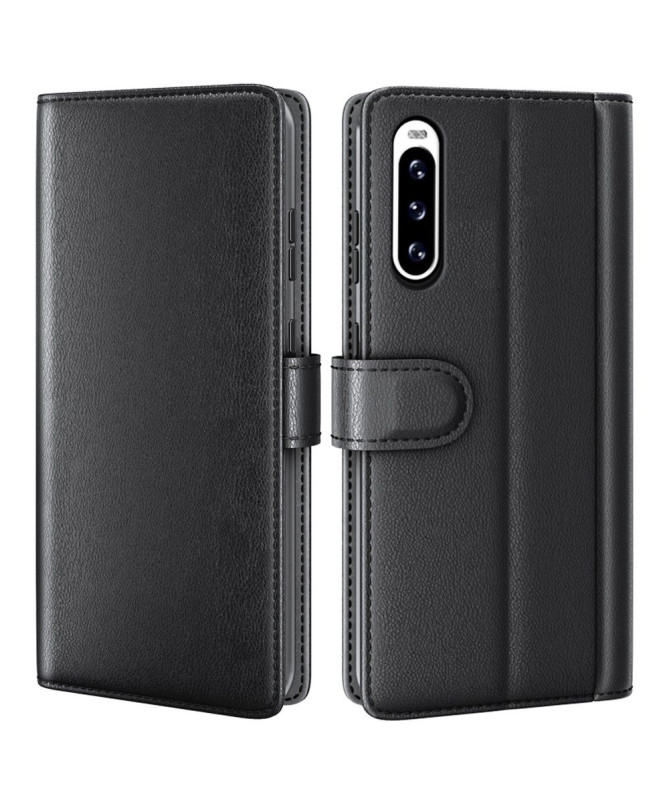 Étui Sony Xperia 10 V portefeuille en cuir premium - photo 5